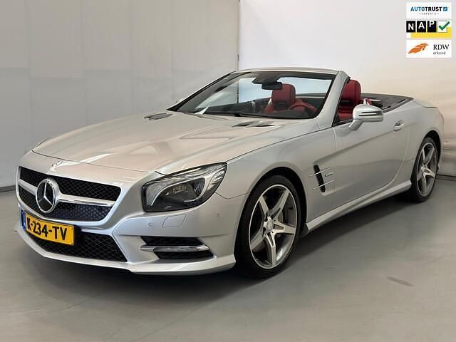 Grijs Gebruikt 2013 Mercedes SL350 AMG Cabriolet | € 42.750 - Afbeelding 1/4
