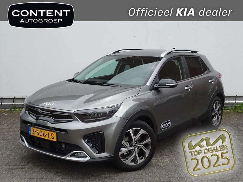 Grijs Gebruikt 2024 Kia Stonic GT-Line SUV | € 27.440 (Eerlijke prijs) - Afbeelding 1/4