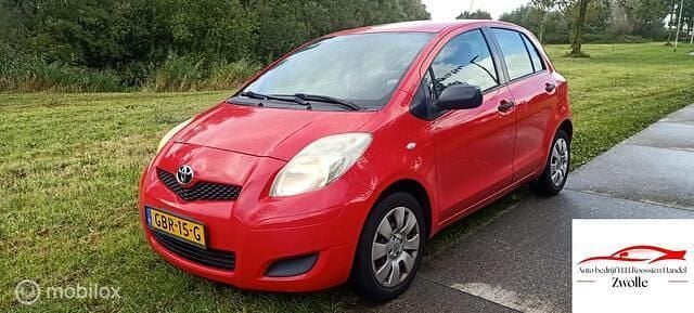 Rood Gebruikt 2009 Toyota Yaris Hatchback | € 2.999 (Super prijs) - Afbeelding 1/4