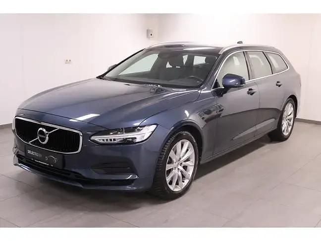 Blauw Gebruikt 2018 Volvo V90 R-Design Stationwagen | € 23.949 (Super prijs) - Afbeelding 1/4