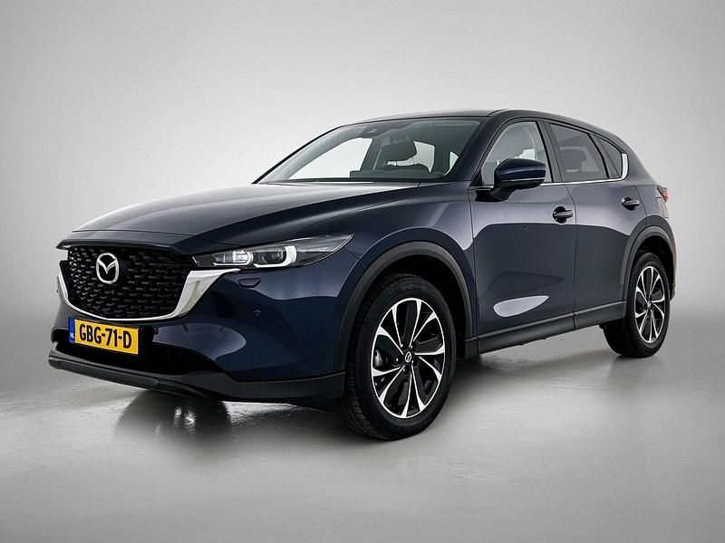 Blauw Gebruikt 2024 Mazda CX-5 Ad'Vantage SUV | € 39.885 (Eerlijke prijs) - Afbeelding 1/4