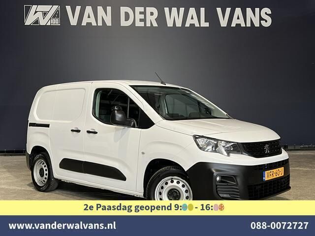 Wit Gebruikt 2020 Peugeot Partner MPV | € 13.700 (Duur) - Afbeelding 1/4