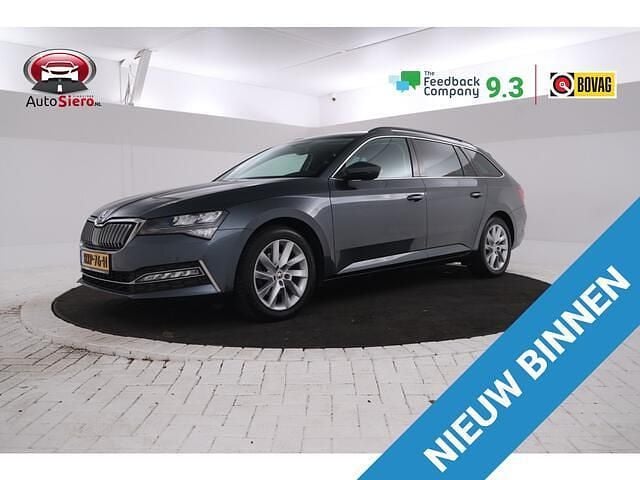 Grijs Gebruikt 2021 Skoda Superb Business Line Stationwagen | € 19.995 (Super prijs) - Afbeelding 1/4