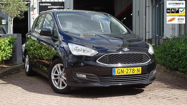 Zwart Gebruikt 2015 Ford C-MAX Trend MPV | € 6.450 (Eerlijke prijs) - Afbeelding 1/4