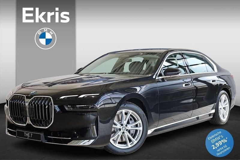 Zwart, metallic lak Nieuw 2025 BMW i7 Comfort Edition Sedan | € 124.342 (Eerlijke prijs) - Afbeelding 1/4