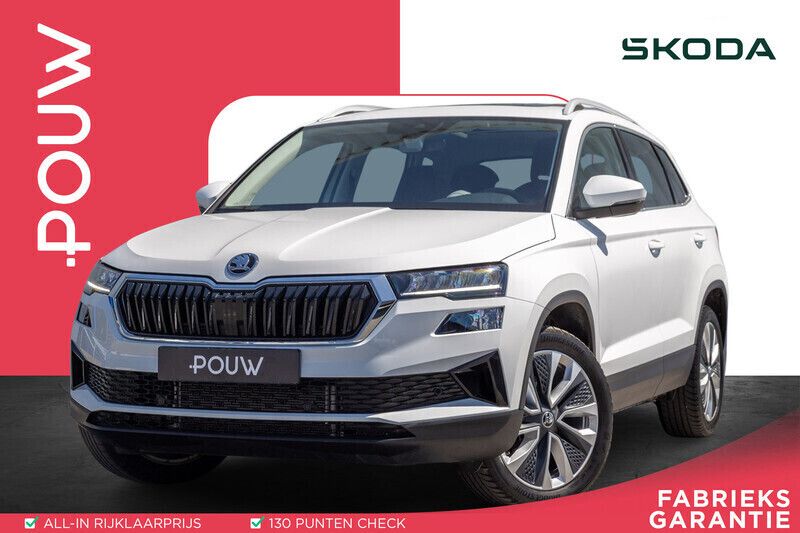 Wit Gebruikt 2024 Skoda Karoq SUV | € 36.900 (Eerlijke prijs) - Afbeelding 1/4