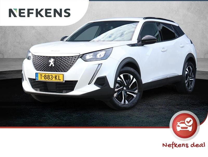 Wit Gebruikt 2023 Peugeot e-2008 Allure SUV | € 21.800 (Eerlijke prijs) - Afbeelding 1/4