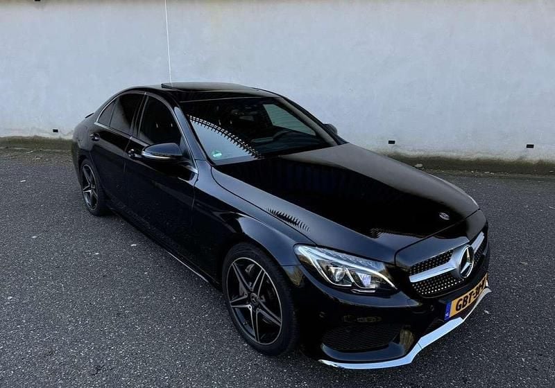 Occasion Mercedes C250 Premium Plus 211 PK (155 kW) 2018 Zwart Sedan