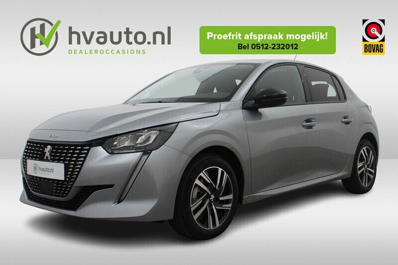 Grijs Gebruikt 2024 Peugeot 208 Allure Hatchback | € 20.295 (Eerlijke prijs) - Afbeelding 1/4