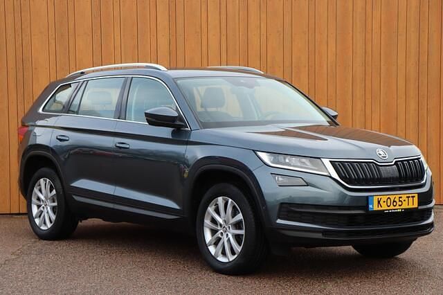 Grijs Gebruikt 2021 Skoda Kodiaq Business Line SUV | € 27.940 (Super prijs) - Afbeelding 1/3