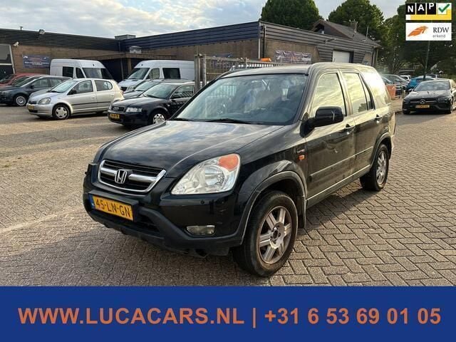 Zwart Gebruikt 2003 Honda CR-V ES SUV | € 2.500 (Super prijs) - Afbeelding 1/4