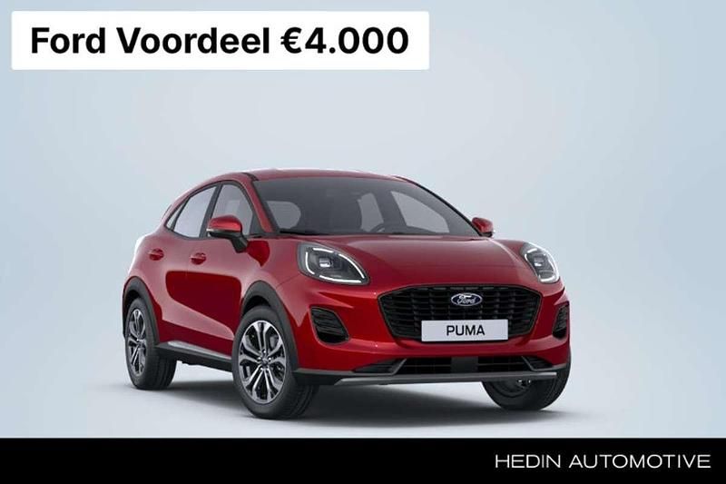 Rood Nieuw 2025 Ford Puma Titanium SUV | € 29.970 (Goede deal) - Afbeelding 1/3