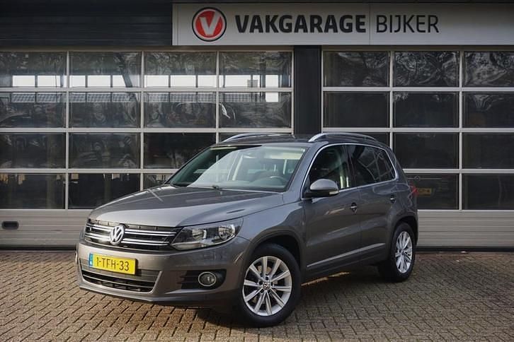 Grijs (metallic) Gebruikt 2014 VW Tiguan Sport SUV | € 12.950 (Eerlijke prijs) - Afbeelding 1/4