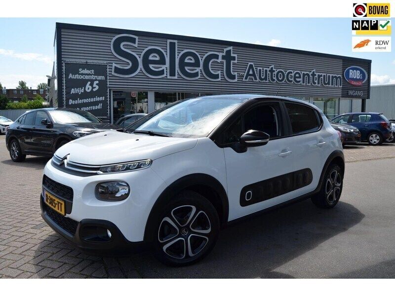 Wit Gebruikt 2020 Citroën C3 Feel Hatchback | € 13.440 (Eerlijke prijs) - Afbeelding 1/3
