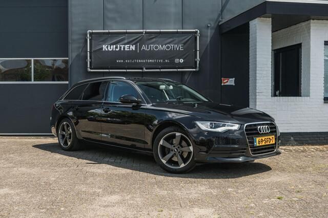 Zwart Gebruikt 2012 Audi A6 Proline Stationwagen | € 18.950 (Duur) - Afbeelding 1/4