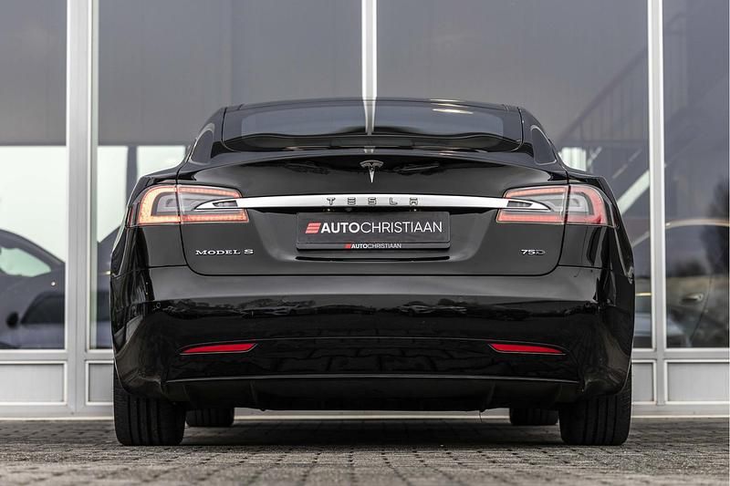 Occasion Tesla Model S 350 kW (476 PK) 2018 Zwart Hatchback