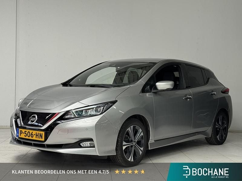 Grijs Gebruikt 2022 Nissan Leaf Tekna Hatchback | € 12.295 (Goede deal) - Afbeelding 1/4