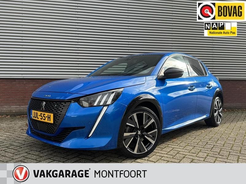 Blauw Gebruikt 2019 Peugeot 208 GT-line Hatchback | € 14.900 (Eerlijke prijs) - Afbeelding 1/4