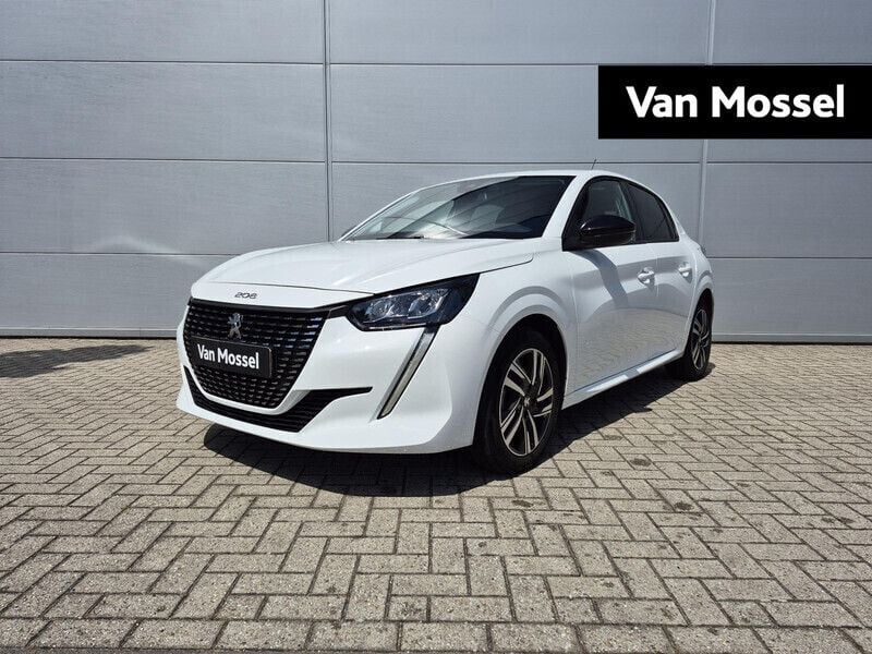 Wit Gebruikt 2023 Peugeot 208 Allure Hatchback | € 20.940 (Goede deal) - Afbeelding 1/4