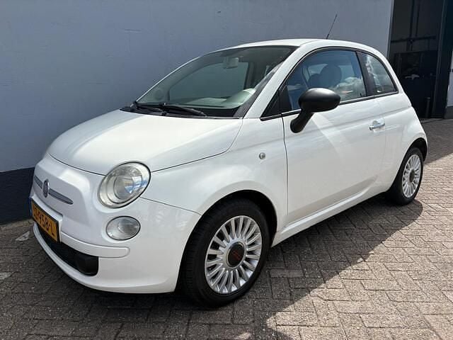 Wit Gebruikt 2008 Fiat 500 Pop Hatchback | € 2.950 (Eerlijke prijs) - Afbeelding 1/4