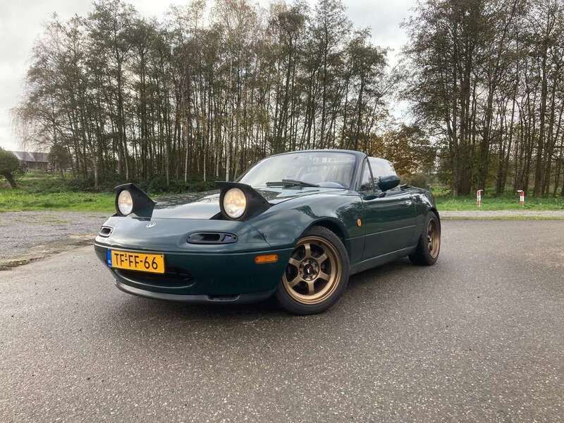 Groen Gebruikt 1996 Mazda MX5 Cabriolet | € 8.999 - Afbeelding 1/4