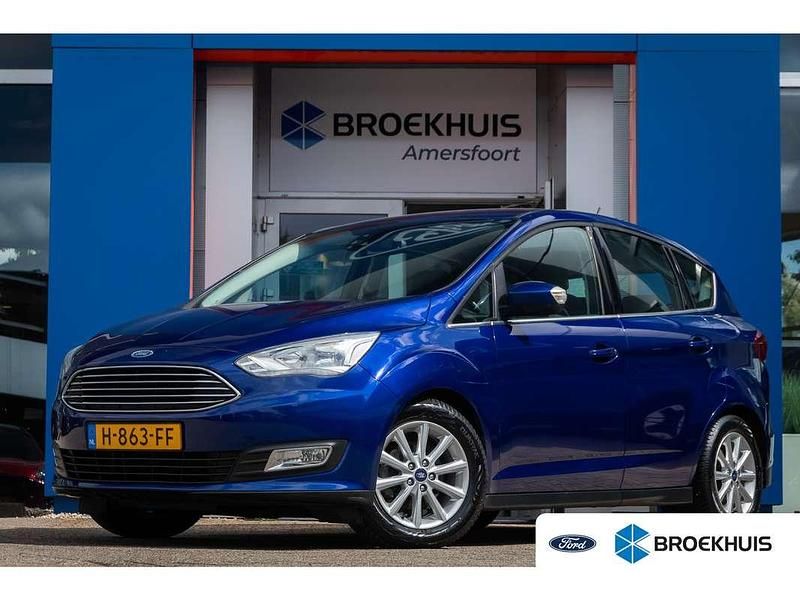Blauw Gebruikt 2018 Ford C-MAX Premium MPV | € 12.900 (Eerlijke prijs) - Afbeelding 1/4