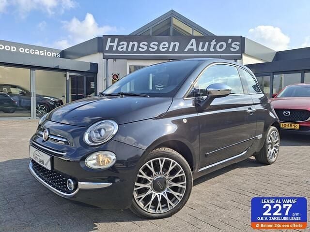 Zwart, metallic lak Gebruikt 2020 Fiat 500 Lounge Hatchback | € 13.995 (Eerlijke prijs) - Afbeelding 1/4