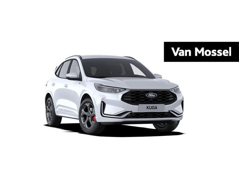 Wit Nieuw 2024 Ford Kuga ST-Line X SUV | € 49.395 (Iets duurder) - Afbeelding 1/4