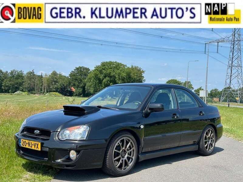 Zwart, metallic lak Gebruikt 2003 Subaru Impreza Sedan | € 17.490 (Iets duurder) - Afbeelding 1/4