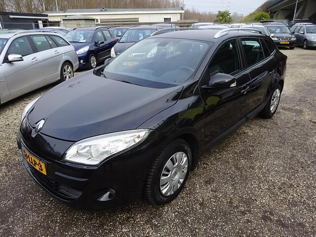 Occasion Renault Mégane GrandTour Expression 101 PK (74 kW) 2010 Zwart Stationwagen