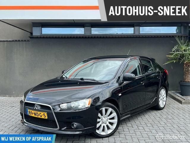 Zwart Gebruikt 2010 Mitsubishi Lancer Sportback Intense Hatchback | € 4.950 (Goede deal) - Afbeelding 1/4