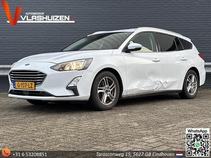 Wit Occasion 2019 Ford Focus Business Edition Stationwagen | € 6.600 - Afbeelding 1/4