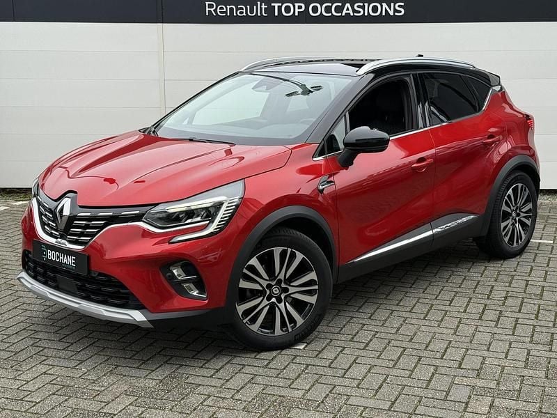 Rood Occasion 2022 Renault Captur Initiale Paris SUV | € 21.440 (Eerlijke prijs) - Afbeelding 1/4