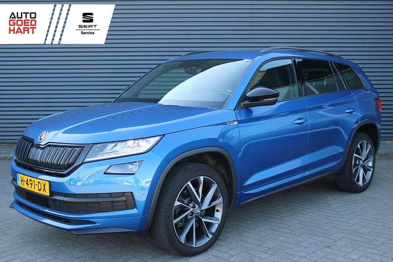 Blauw Occasion 2020 Skoda Kodiaq Business Line SUV | € 29.895 (Goede deal) - Afbeelding 1/4