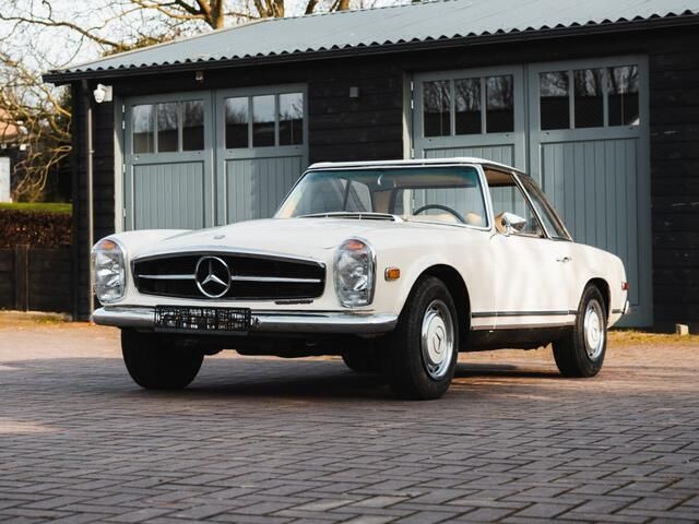 Wit Gebruikt 1969 Mercedes SL280 Cabriolet | € 69.900 - Afbeelding 1/4
