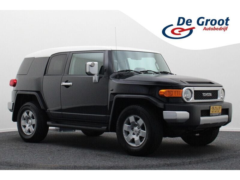 Zwart Gebruikt 2008 Toyota FJ Cruiser SUV | € 19.950 - Afbeelding 1/4