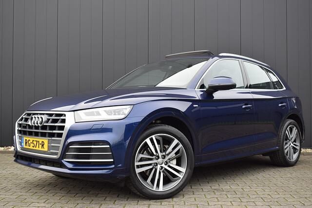 Blauw Occasion 2017 Audi Q5 S-Line SUV | € 26.950 (Iets duurder) - Afbeelding 1/4
