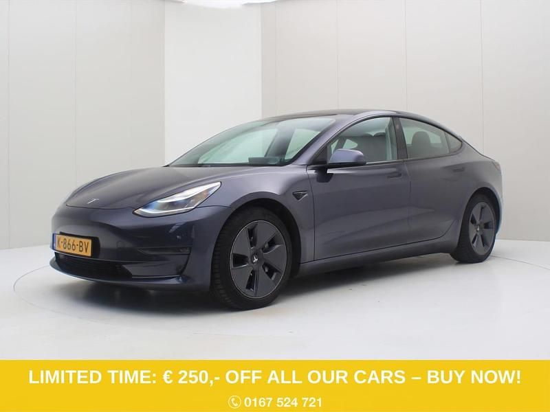 Grijs Occasion 2020 Tesla Model 3 Long Range AWD Sedan | € 22.900 (Eerlijke prijs) - Afbeelding 1/4