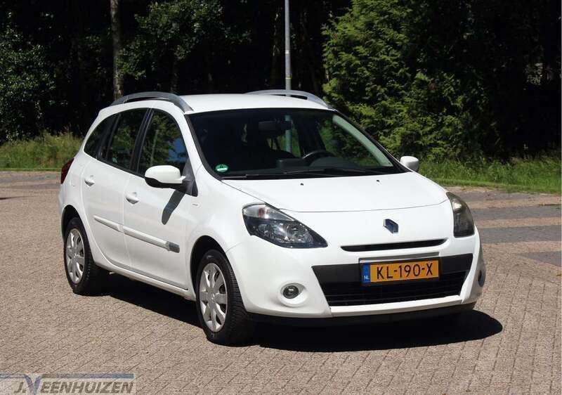 Wit Gebruikt 2012 Renault Clio GrandTour Authentique Stationwagen | € 4.899 (Eerlijke prijs) - Afbeelding 1/4