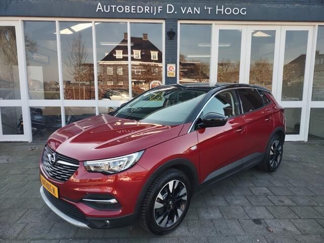 Rood Gebruikt 2019 Opel Grandland X Innovation SUV | € 17.950 (Eerlijke prijs) - Afbeelding 1/4
