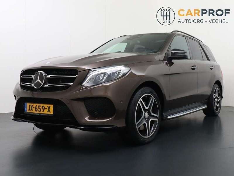 Bruin, metallic lak Gebruikt 2015 Mercedes GLE500 AMG SUV | € 27.995 (Eerlijke prijs) - Afbeelding 1/4