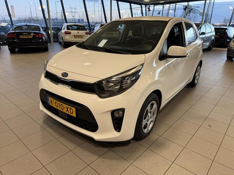 Wit Gebruikt 2021 Kia Picanto Hatchback | € 7.890 (Super prijs) - Afbeelding 1/4