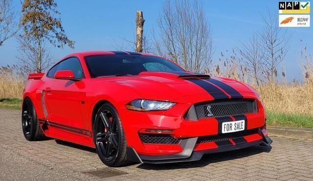 Rood Gebruikt 2019 Ford Mustang GT Fastback Coupé | € 48.500 - Afbeelding 1/4