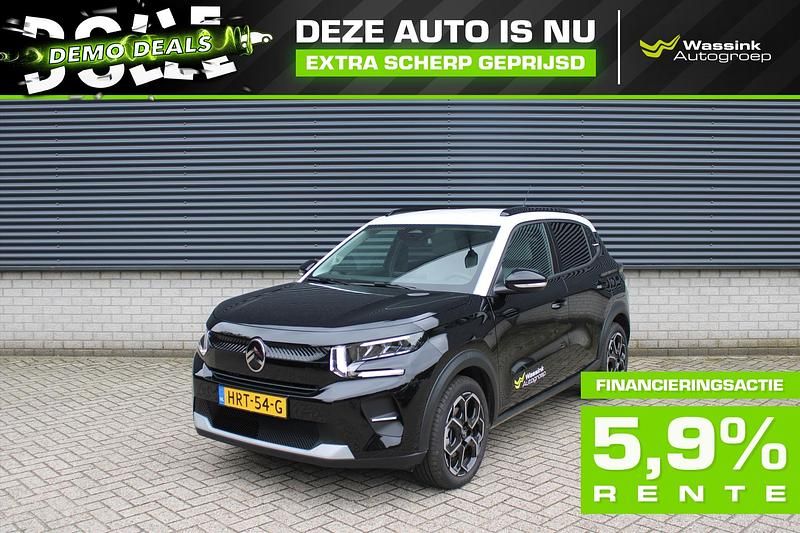 Zwart Nieuw 2025 Citroën C3 Hatchback | € 23.895 (Goede deal) - Afbeelding 1/3