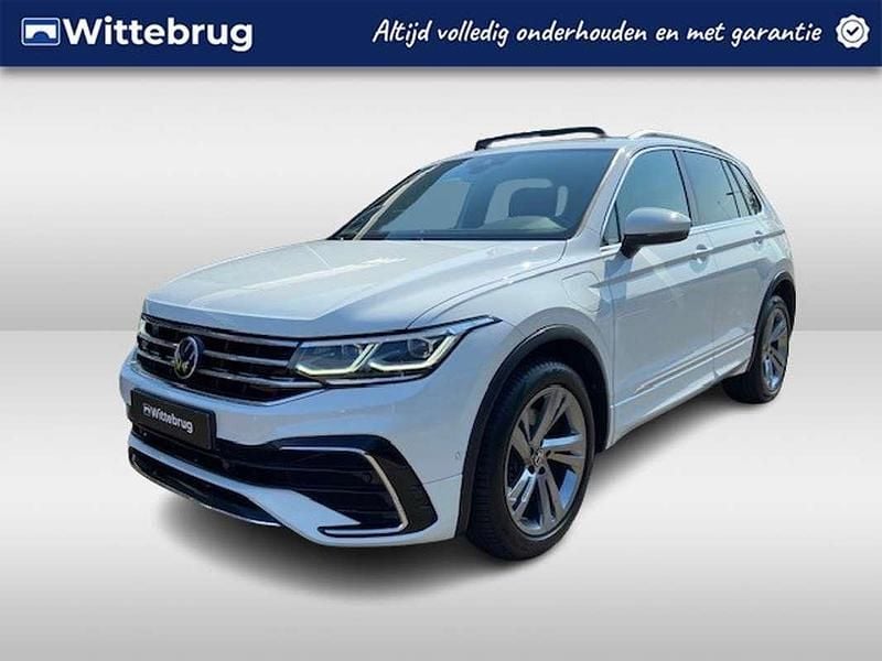 Wit Gebruikt 2021 VW Tiguan Business+ SUV | € 36.450 (Eerlijke prijs) - Afbeelding 1/3