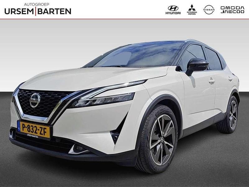 Wit Gebruikt 2022 Nissan Qashqai Executive SUV | € 27.930 (Eerlijke prijs) - Afbeelding 1/4