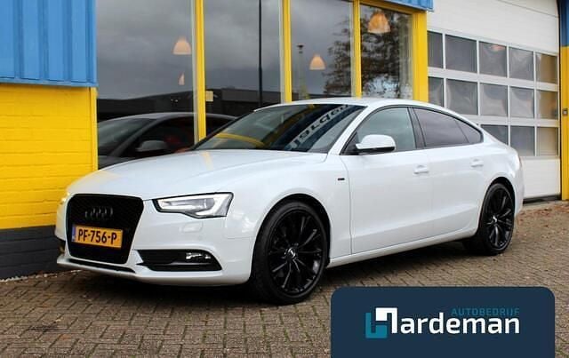 Wit Gebruikt 2014 Audi A5 Sportback S-Line Hatchback | € 17.900 (Iets duurder) - Afbeelding 1/4