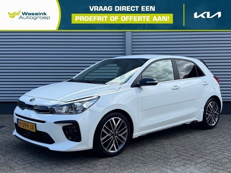 Wit Gebruikt 2020 Kia Rio GT-Line Hatchback | € 17.695 (Eerlijke prijs) - Afbeelding 1/4