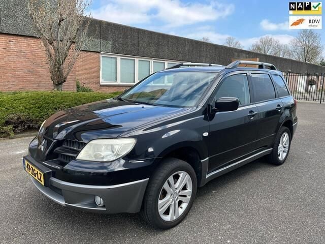 Zwart Gebruikt 2008 Mitsubishi Outlander Invite+ SUV | € 2.450 (Super prijs) - Afbeelding 1/4