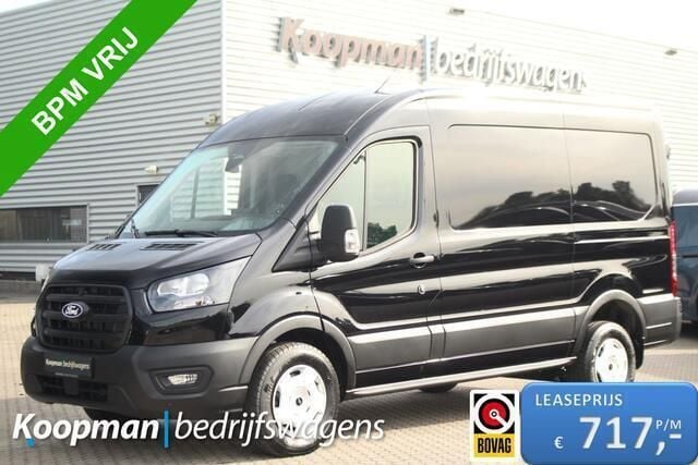 Zwart Gebruikt 2024 Ford Transit Trend Van | € 35.950 (Super prijs) - Afbeelding 1/4